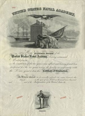 United State Naval Academy Specimen